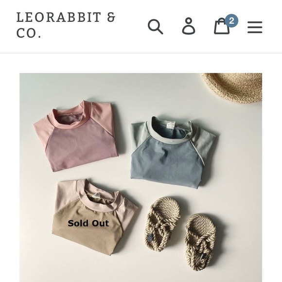 Colorblock kids rash guard - Picture 2 of 4